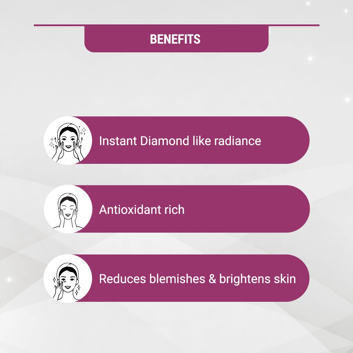 Facial Kit- Lotus Herbals Radiant Diamond Cellular Radiance Facial Kit with Diamond Dust & Cinnamon for All Skin Types 37gm