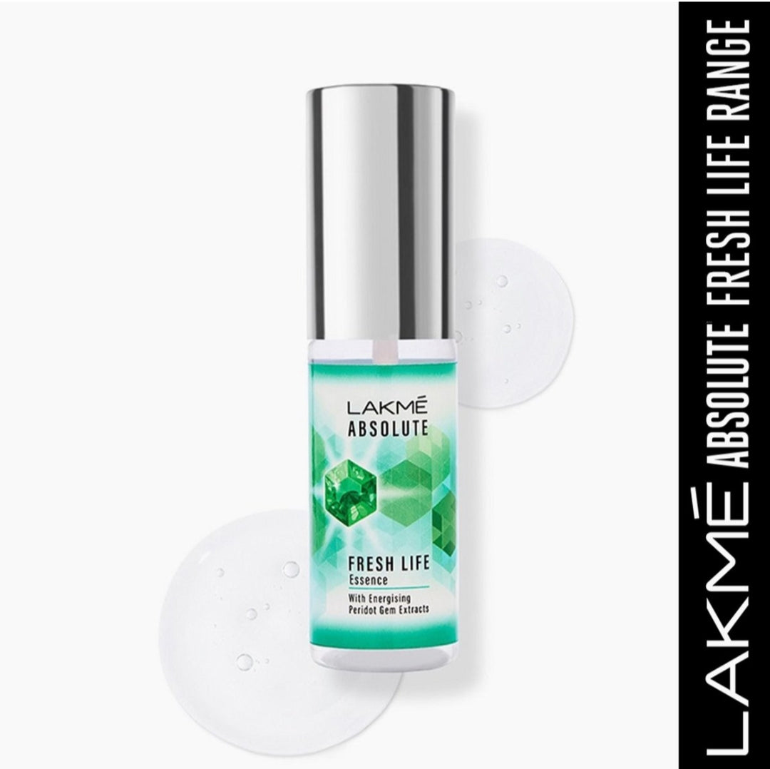Face Toner- LAKME Absolute Fresh Life Essence with Energising Peridot Gem Extract 60ml