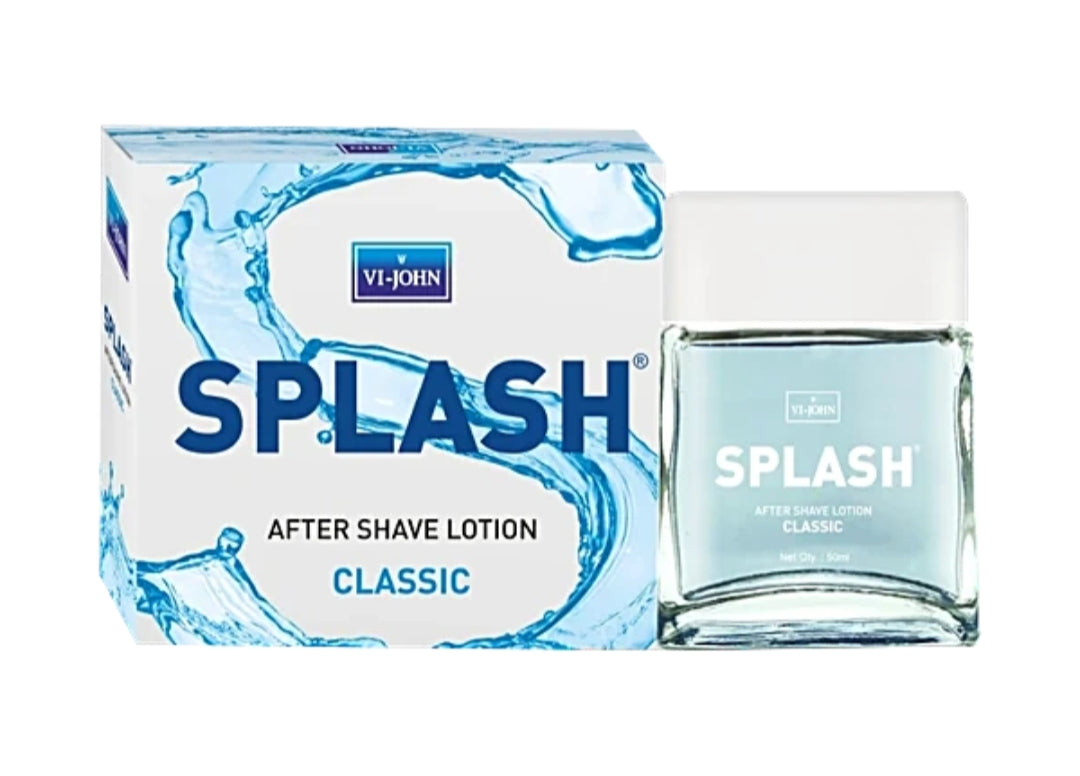 Shaving- Vi-John Splash After Shave Lotion Classic 50ml (Free Vi-John Shaving Cream 10gm)