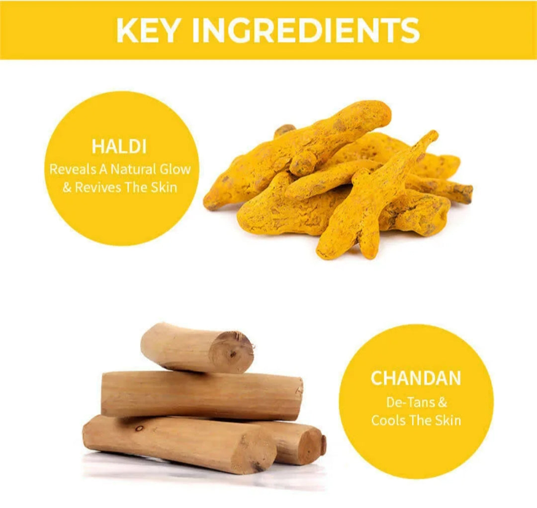 Face Scrub- Nykaa Naturals Haldi & Chandan Radiance Face Scrub 100gm