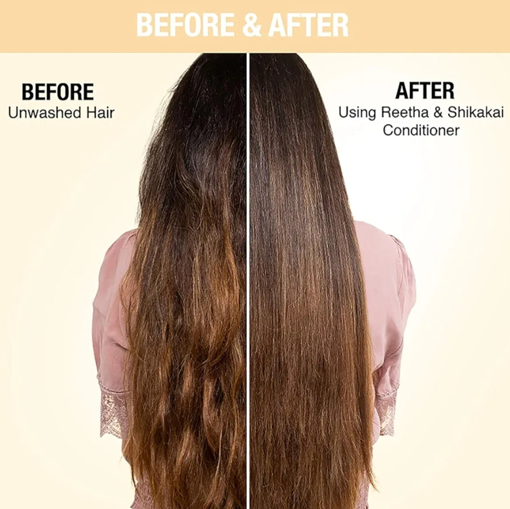 Hair Mask- NYKAA Natural's Reetha & Shikakai Hair Mask which Strengthens Roots, Repairs Damage, and Promotes overall Hair Health - 200ml