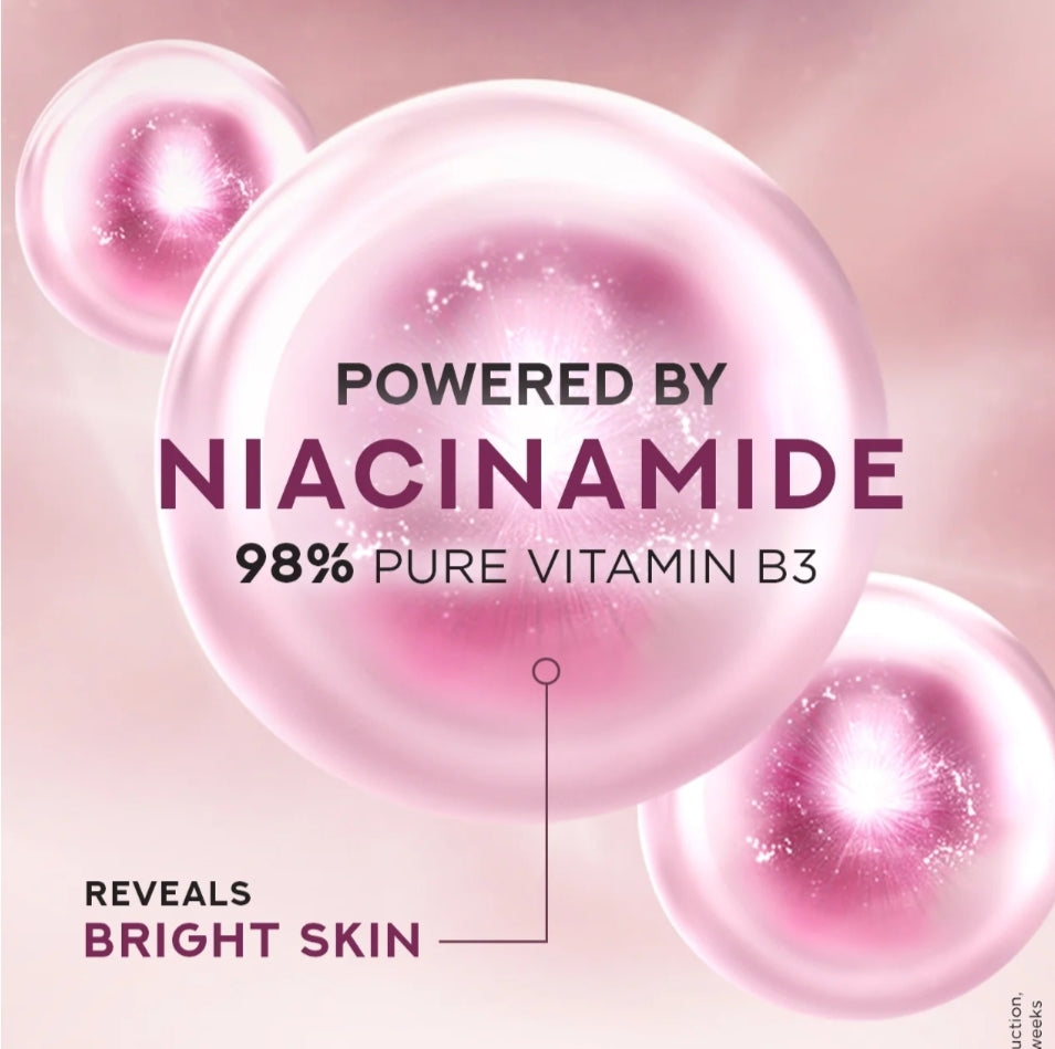 Brightening & Glowing Cream- POND'S Bright Beauty Serum Cream with Niacinamide and Pure Vitamin-B3 (98%). Anti Spot Formula with SPF-15 PA++ 35gm