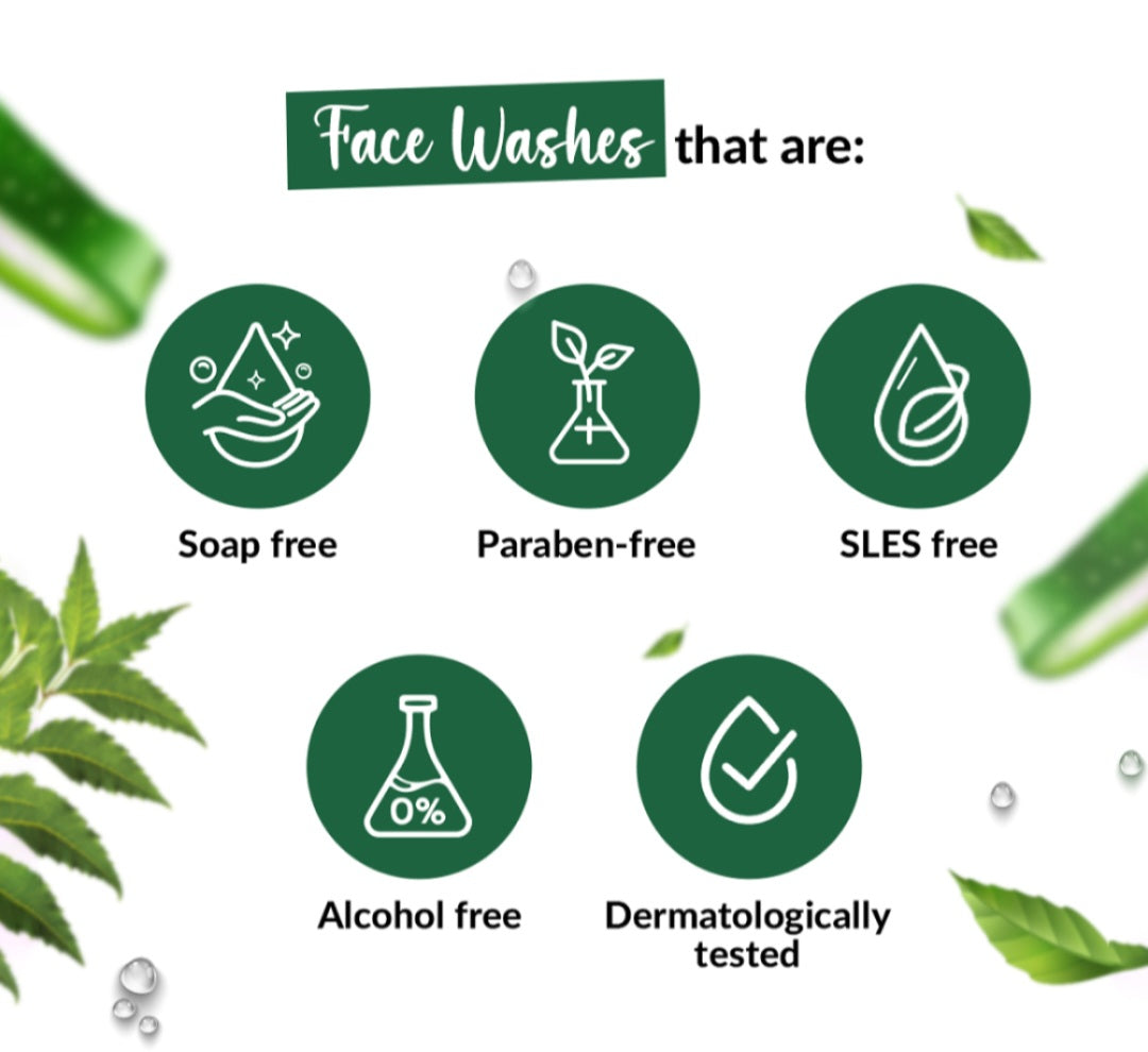 Face Wash- Medimix Ayurvedic Anti Pimple Face Wash with Neem, Aloe Vera and Turmeric which Reduces and Prevents Pimples 100ml