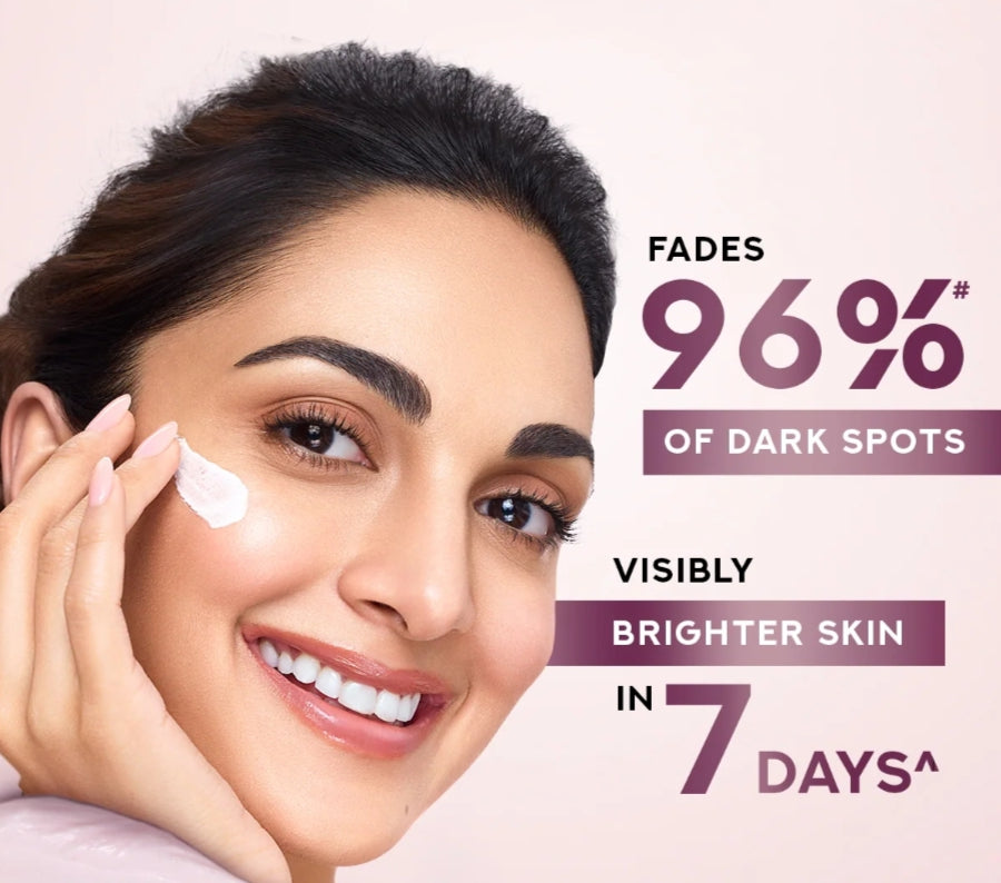 Brightening & Glowing Cream- POND'S Bright Beauty Serum Cream with Niacinamide and Pure Vitamin-B3 (98%). Anti Spot Formula with SPF-15 PA++ 35gm