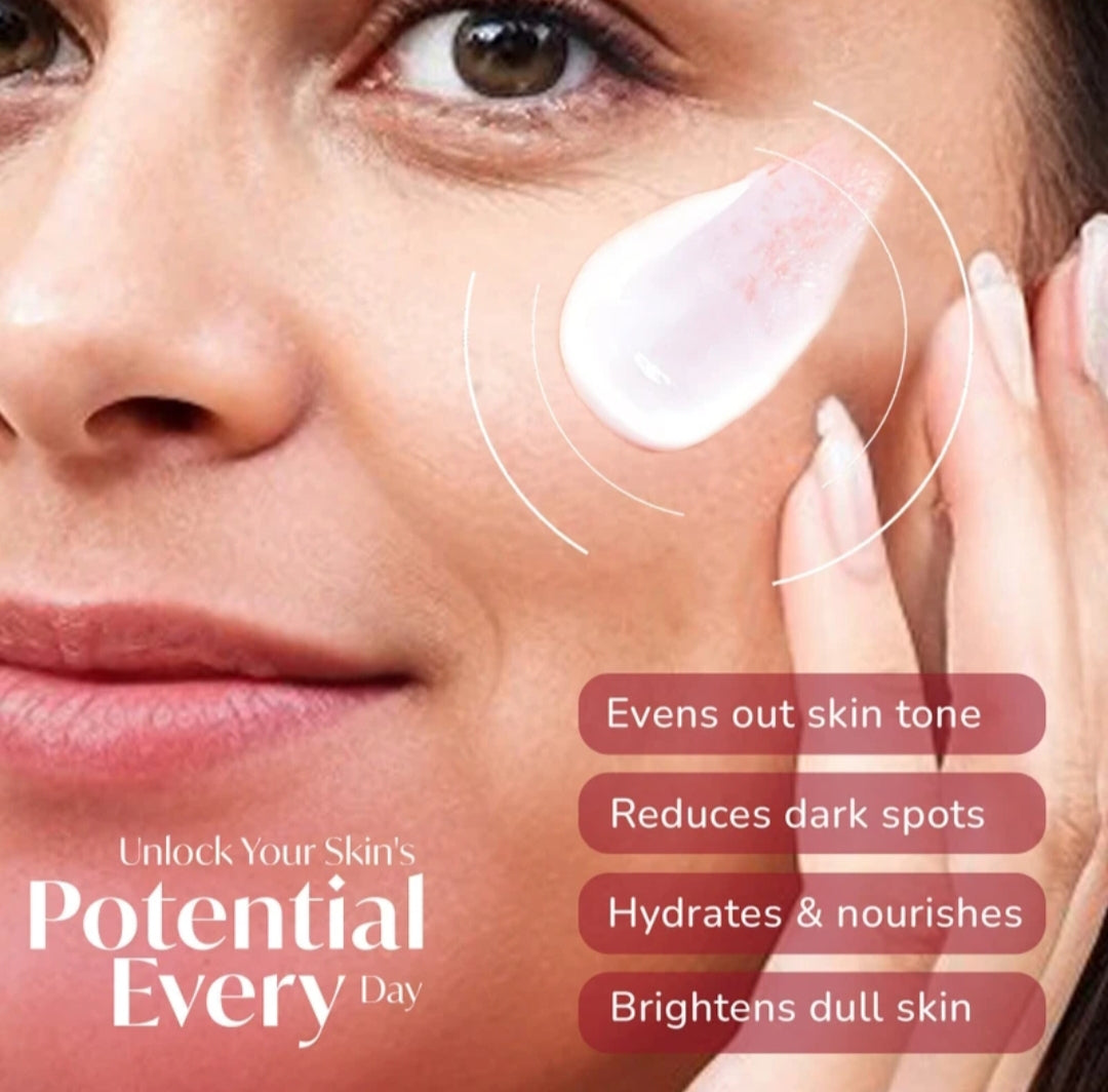 Brightening & Glowing Cream- MeGlow Skin Brightening Cream for Women. An Intensive Brightening Cream which Hydrates, Repairs and Radiance the Skin - 50gm