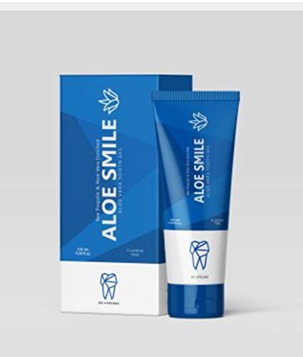 Toothpaste-  Aloe Smile Tooth Gel Enriched with Bee Propolise & Aloe Vera 100gm
