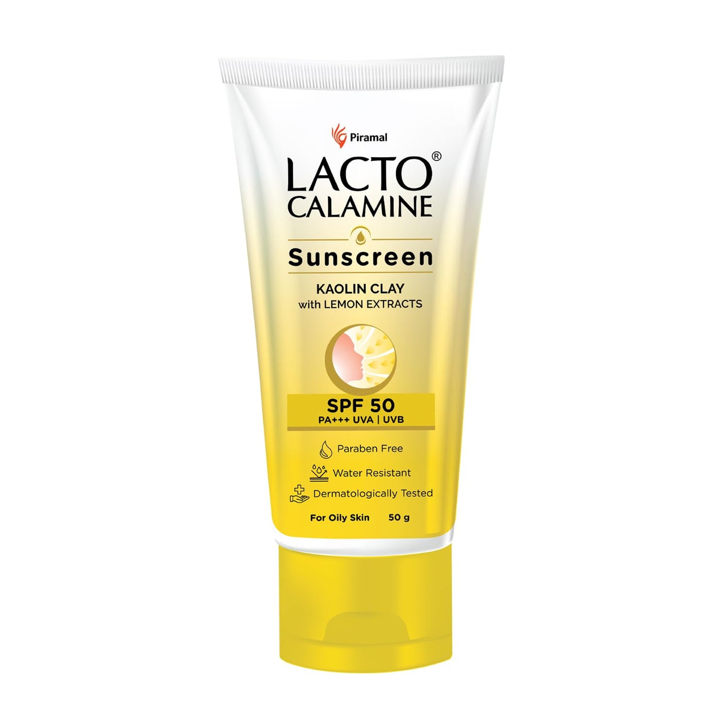 Sunscreen- LACTO CALAMINE DAILY SUNSHIELD MATTE LOOK SUNSCREEN WITH CAOLIN CLAY (SPF 50 PA+++ UVA!UVB) FOR OILY SKIN 50gm