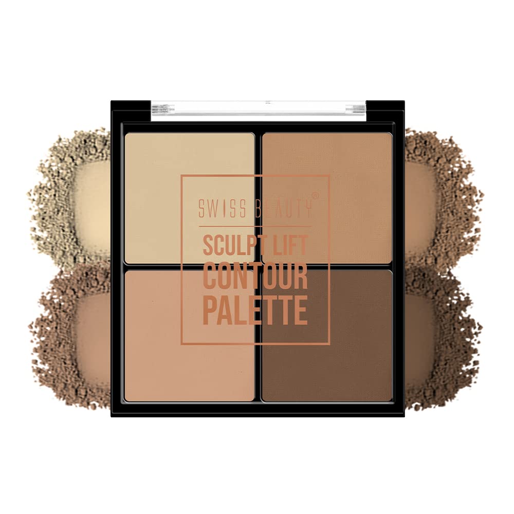 Makeup Contour- Swiss Beauty Sculpt Lift Contour Palette 14 Gm