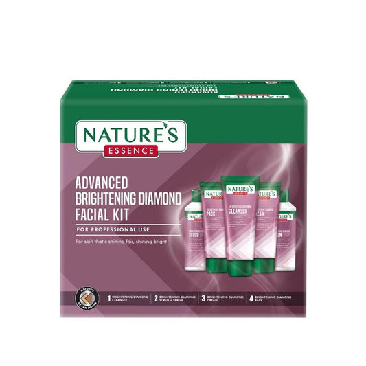 NATURES ESSENCE Advanced Brightening Diamond Facial Kit 230G
