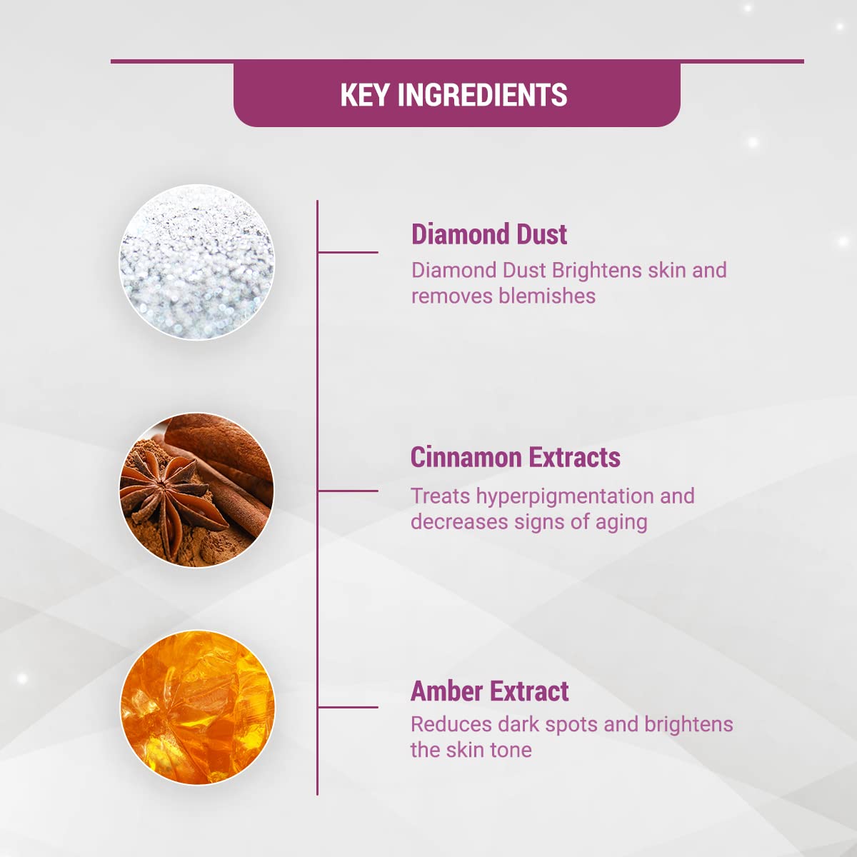Facial Kit- Lotus Herbals Radiant Diamond Cellular Radiance Facial Kit with Diamond Dust & Cinnamon for All Skin Types 37gm
