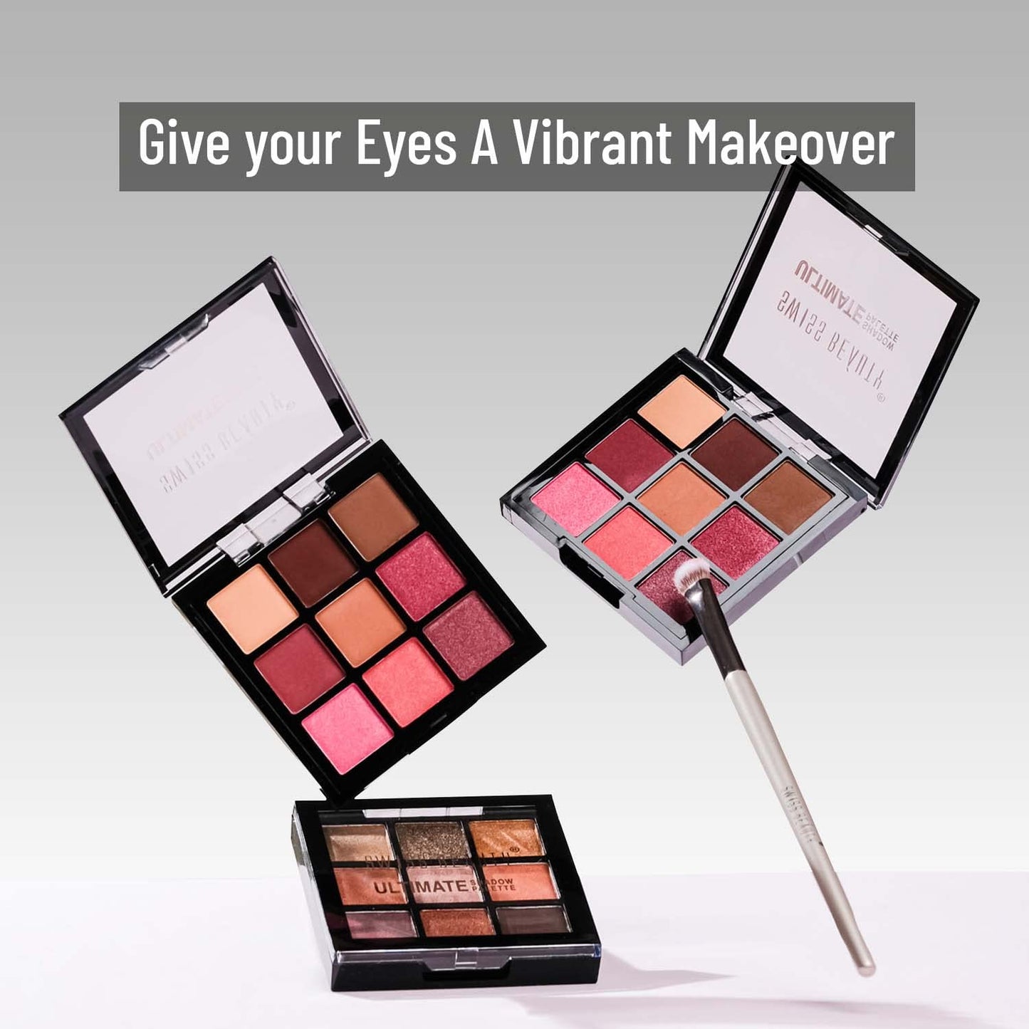 Makeup Eyeshadow- Swiss Beauty Ultimate Eyeshadow Multicolor Palette Kit.