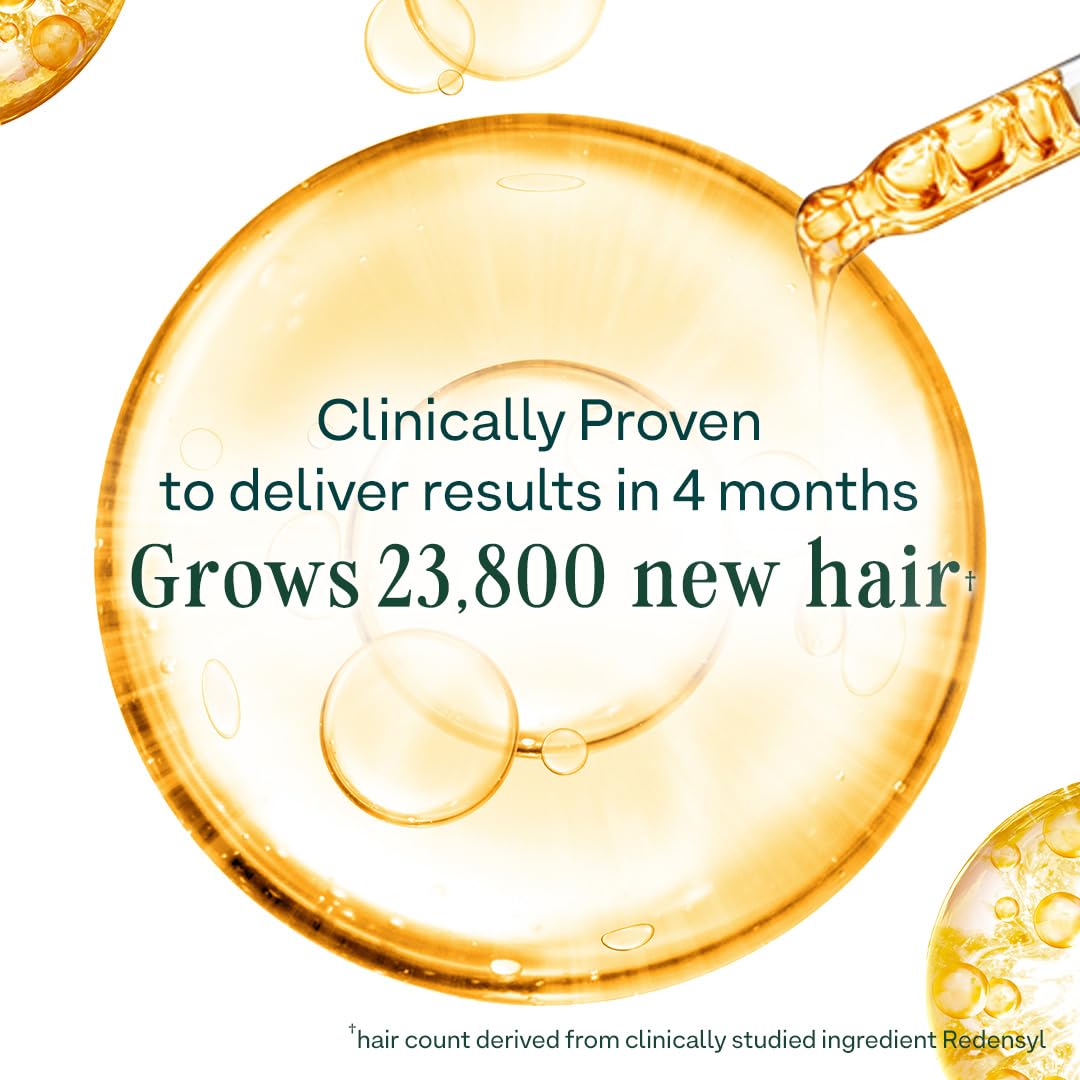 Hair Serum- Oziva+  Hair Growth Serum Scientist Formulated with Pure Plant Actives | No side effects | 30ml