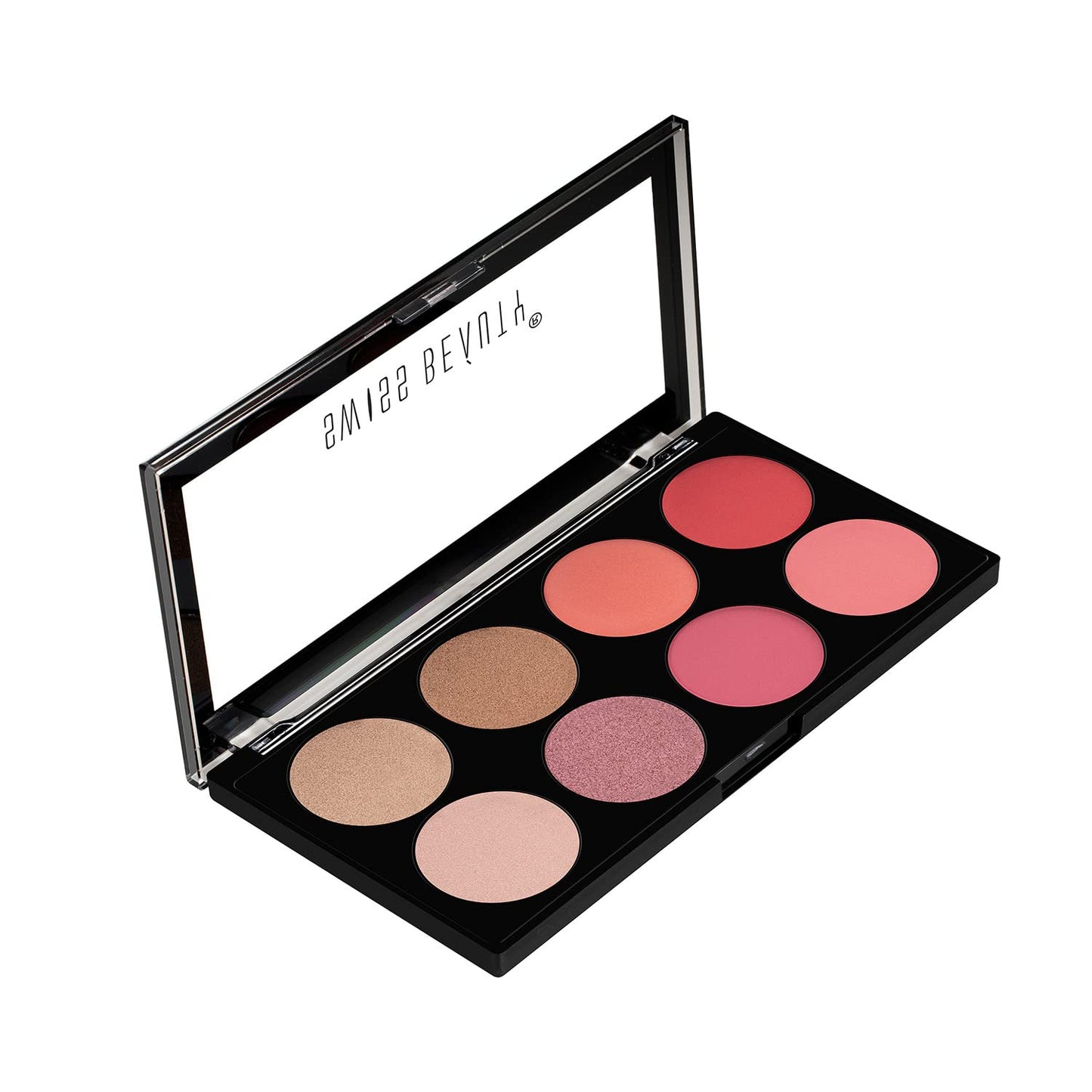 Makeup Blusher- Swiss Beauty Ultra Blush Palette with highly blendable shades 16gm
