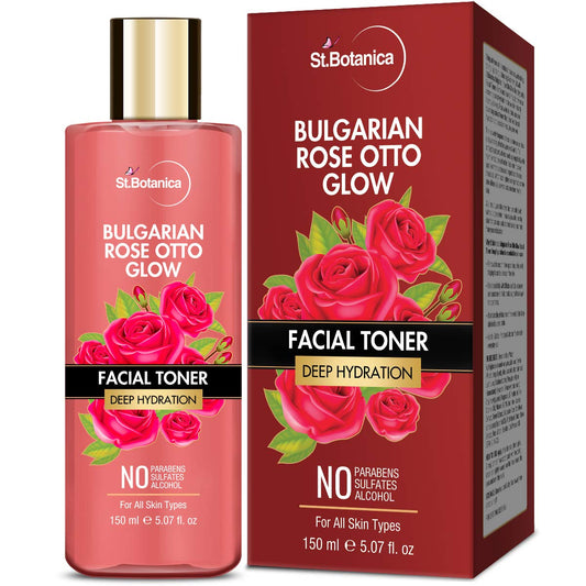 Face Toner- ST.BOTANICA BULGARIAN ROSE OTTO GLOW FACIAL TONER 150ML