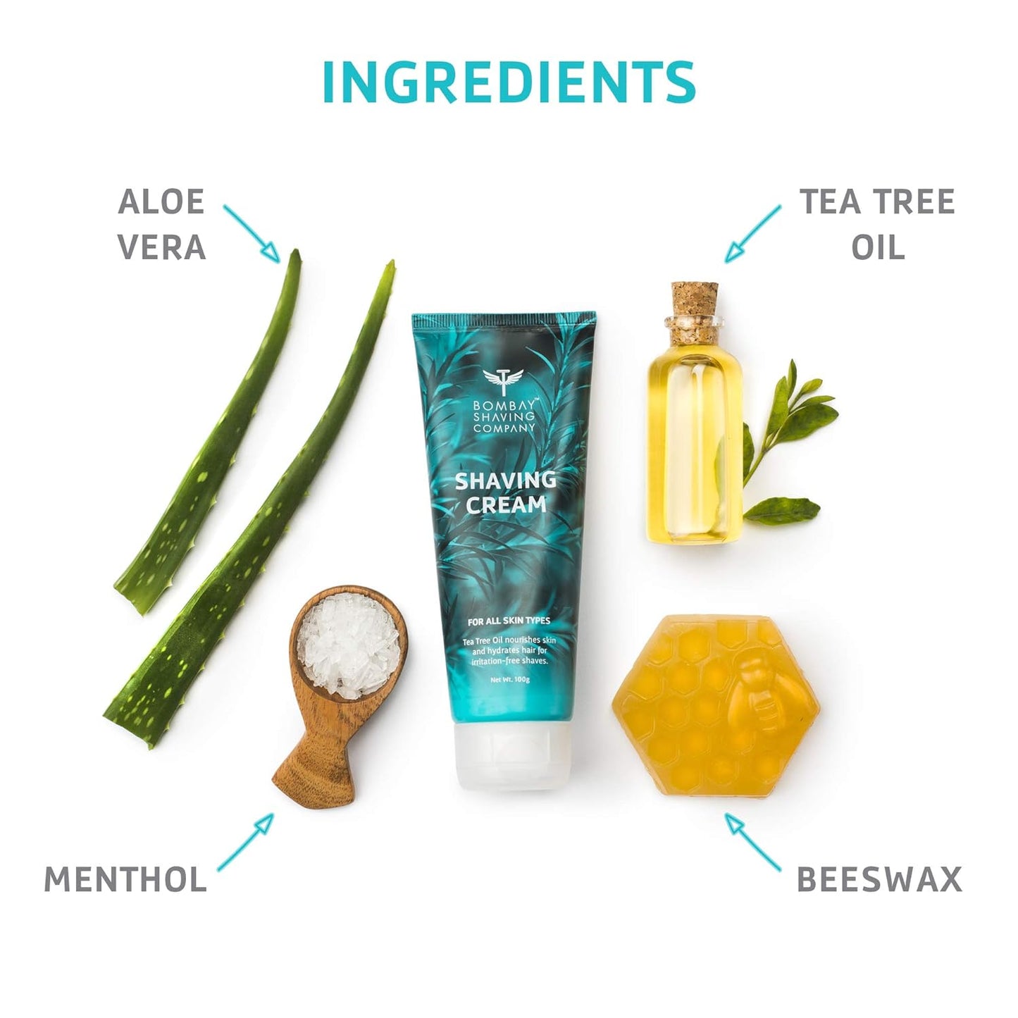 Shaving- BOMBAY SHAVING COMPANY POST SHAVE BALM 100G