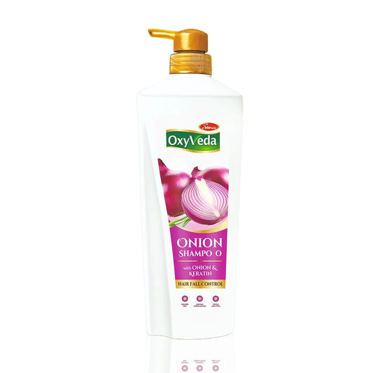 Hair Shampoo- OXYVEDA ONION SHAMPOO ZERO HAIR-FALL 650ML
