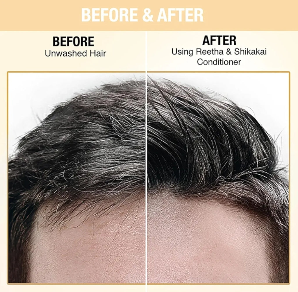 Hair Mask- NYKAA Natural's Reetha & Shikakai Hair Mask which Strengthens Roots, Repairs Damage, and Promotes overall Hair Health - 200ml