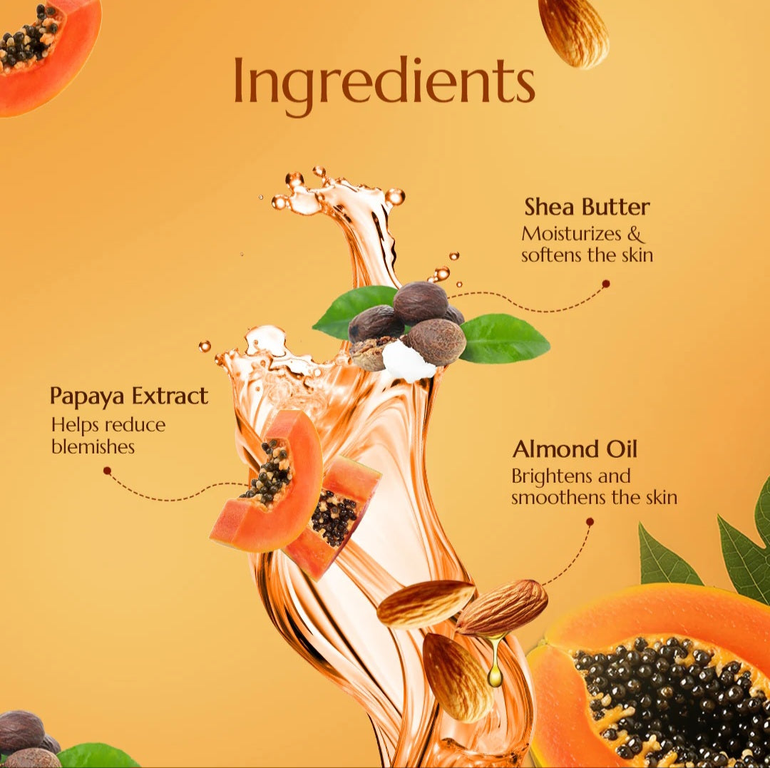 Facial Kit- Asta Berry 5 Steps (1. Cleanser, 2. Scrub, 3. Gel, 4. Creme and 5. Mask) PAPAYA Advanced Facial Kit which Helps in Reducing Pigmentation and Blemishes the Skin 100ml