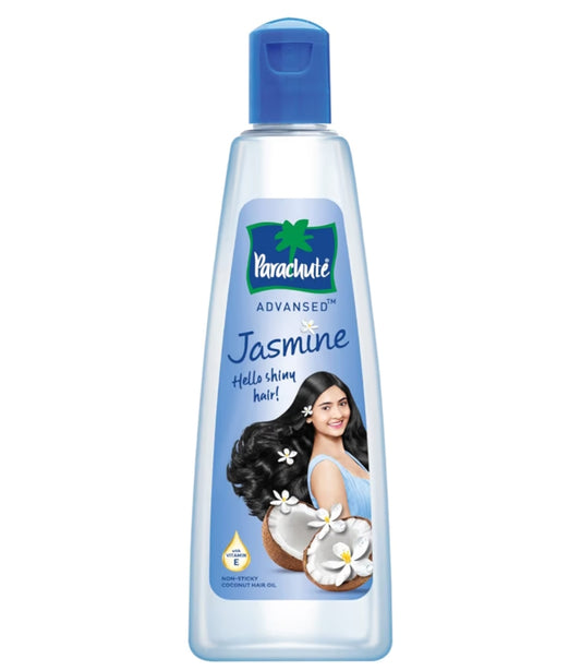 Hair Oil- Parachute Advanced Jasmine Non-Sticky Hair Oil that is enriched with Coconut Oil, Vitamin-E, and Jasmine Extracts to Nourish and Moisturize Hair - 45ml
