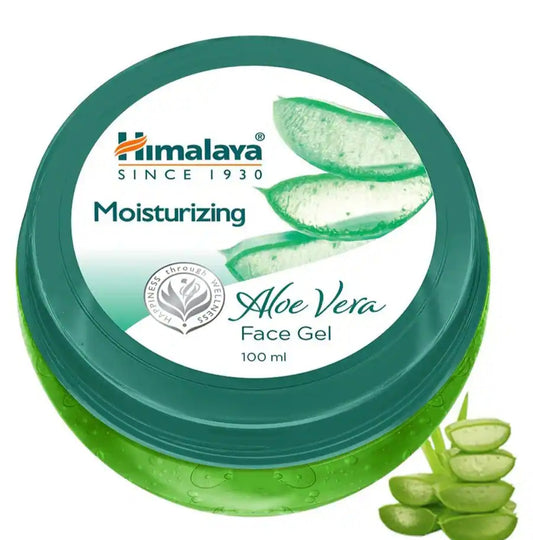Lotions & Moisturizers- Himalaya Moisturizing Aloe Vera Face Gel 100ml
