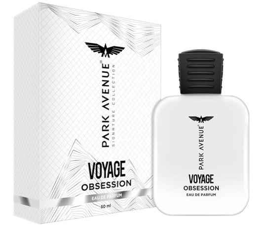 Perfumes & Deodorants- PARK AVENUE VOYAGE OBSESSION Long Lasting Perfume for Men with Amber & Musk 50 ml