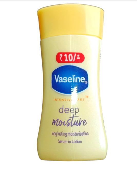 Lotions & Moisturizers- Vaseline Deep Moisture with Serum which provides Long-Lasting Moisturisation (20 ml)