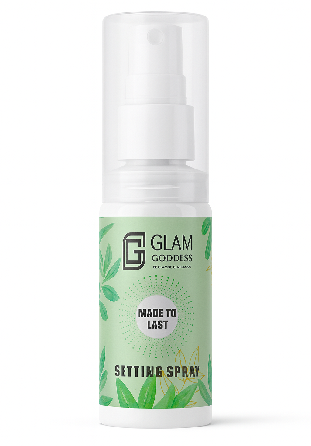 Makeup Fixer/Setting Spray- Glam Goddess Made to Last, Non-Sticky, Light Weight & Hydrating Makeup Setting Spray with Aloe Vera & Niacinamide - 60ml