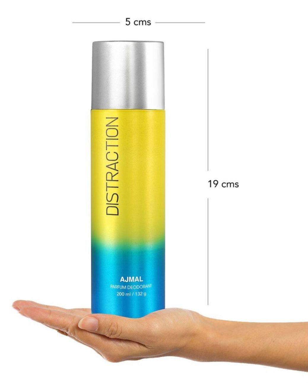 Perfumes & Deodorants- AJMAL Distraction Perfume Deodorant with Aromatic Woody Fragrance 200ml