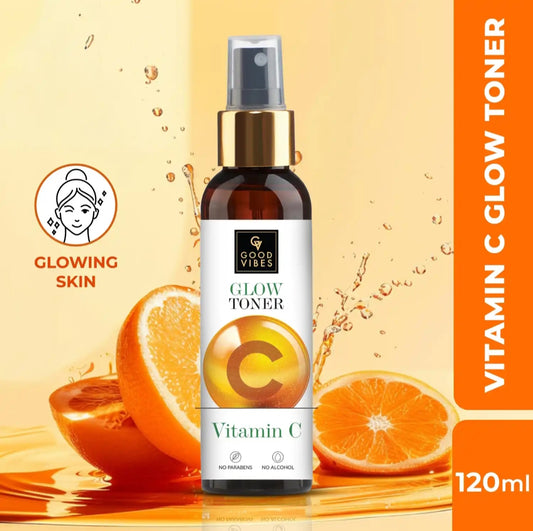 Face Toner- Good Vibes Vitamin-C Glow Toner 120ml