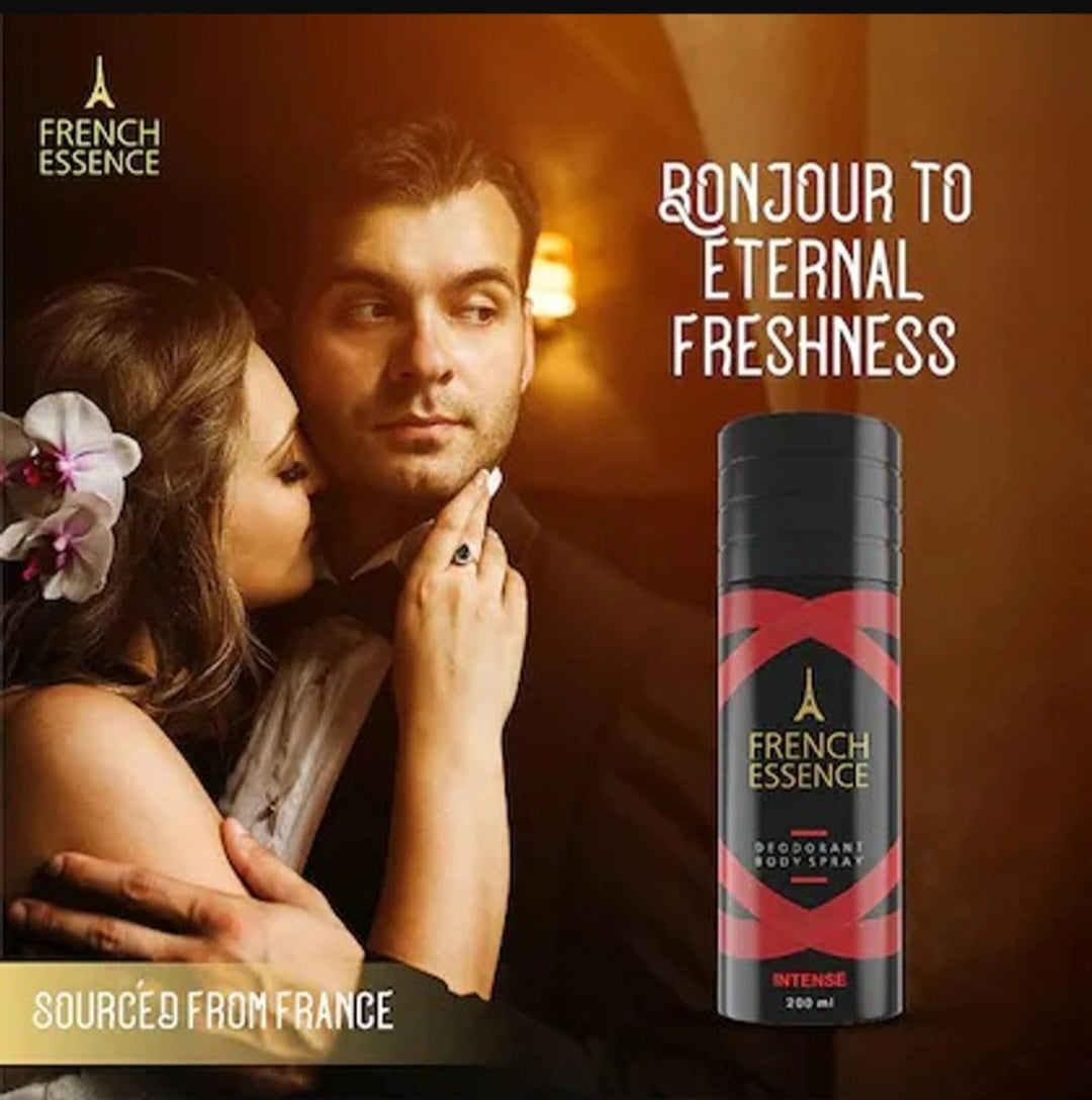 Deodorant & Perfume- FRENCH ESSENCE INTENSE Deodorant Body Spray- 150ml