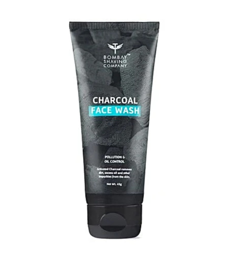Face Wash- Bombay Shaving Company Charcoal Face Wash which Fights with Pollution & Removes Excess Oil 50gm