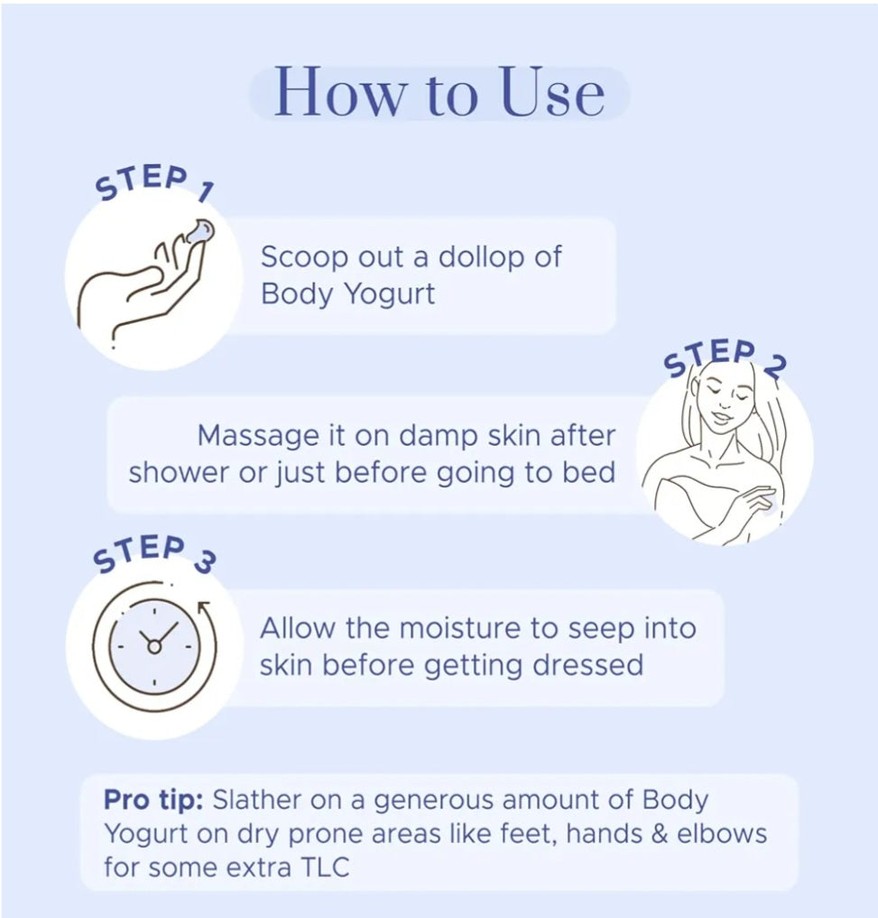 Lotions & Moisturizers- Pure Sense Berry Blast Body Yogurt with Blueberry & Niacinamide for Deeply Nourished, Moisturised and Glowing Skin. Refreshing Aroma for All Skin Types 160ml