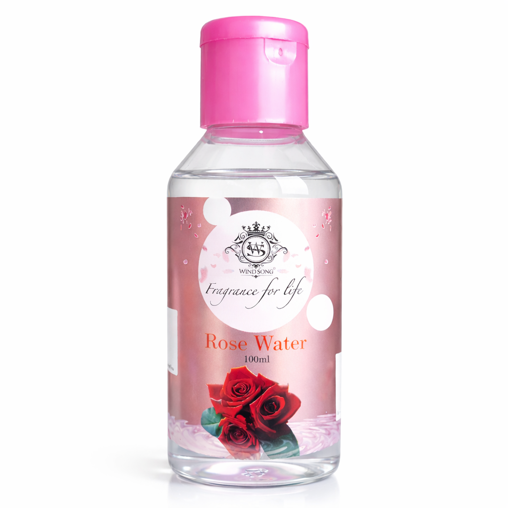 Rose Water- Wind Song’s Pure Herbal Rose Water offers a pure, natural fragrance with the true essence of roses - 100ml