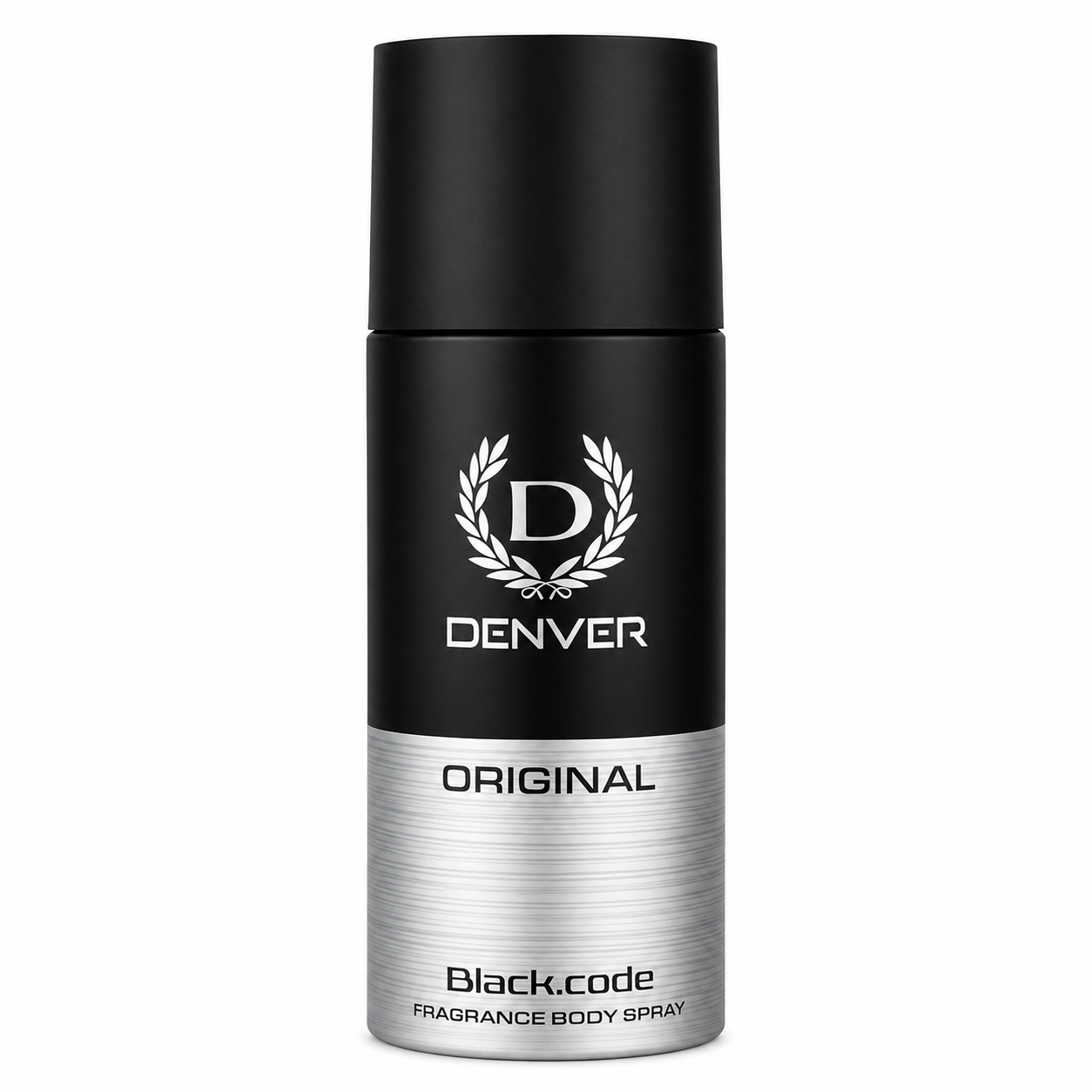 Perfumes & Deodorants- DENVER Black.code ORIGINAL Masculine Fragrance Long-Lasting Deodorant Body Spray - 150ml