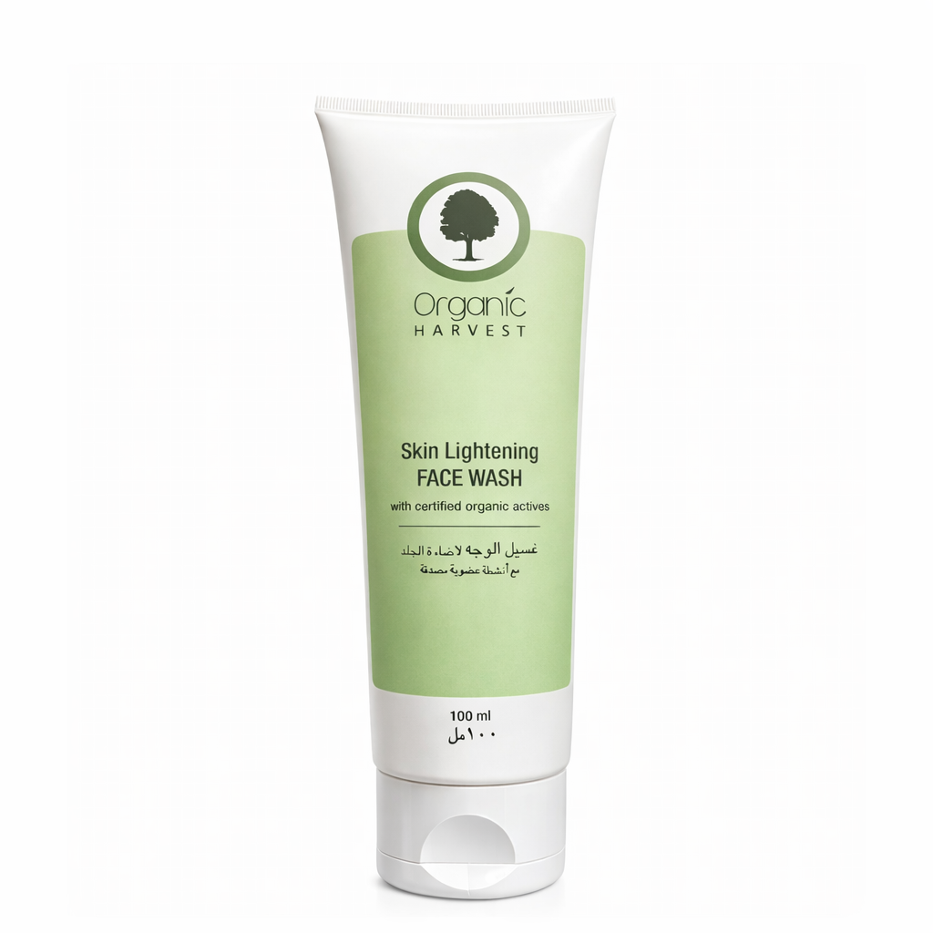 Face Wash- Organic Harvest Skin Lightening Face Wash with Certified Organic Actives - 100ml