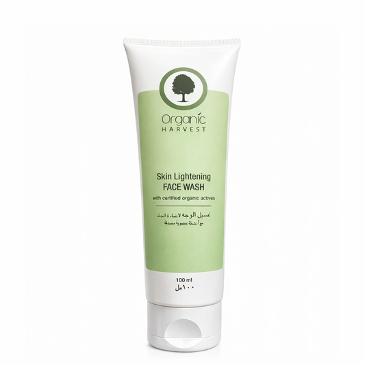 Face Wash- Organic Harvest Skin Lightening Face Wash with Certified Organic Actives - 100ml
