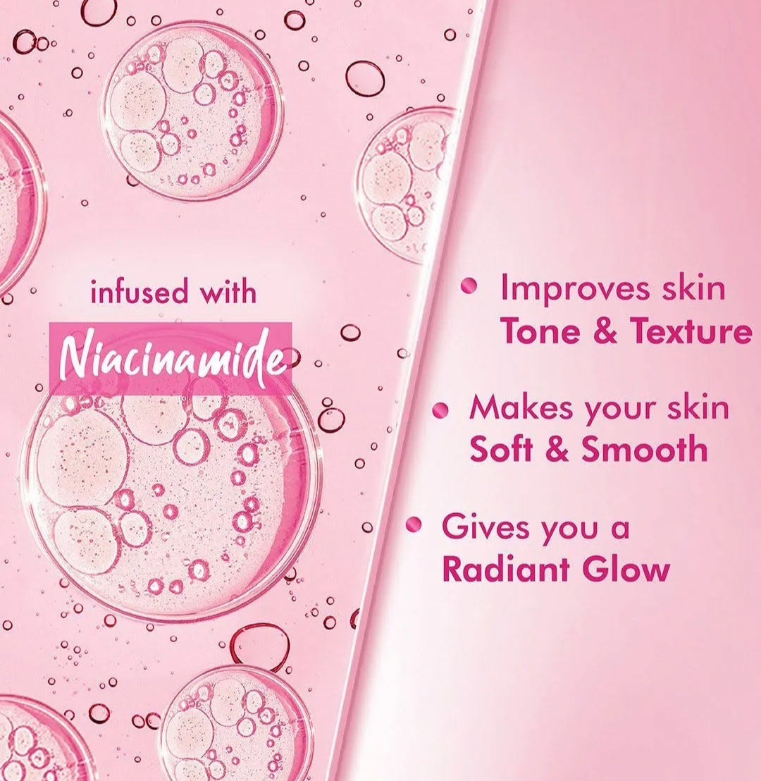 Lotions & Moisturizers- POND'S Niacinamide, Non-Sticky Nourishing Body Lotion for Soft Glowing Skin 90ml