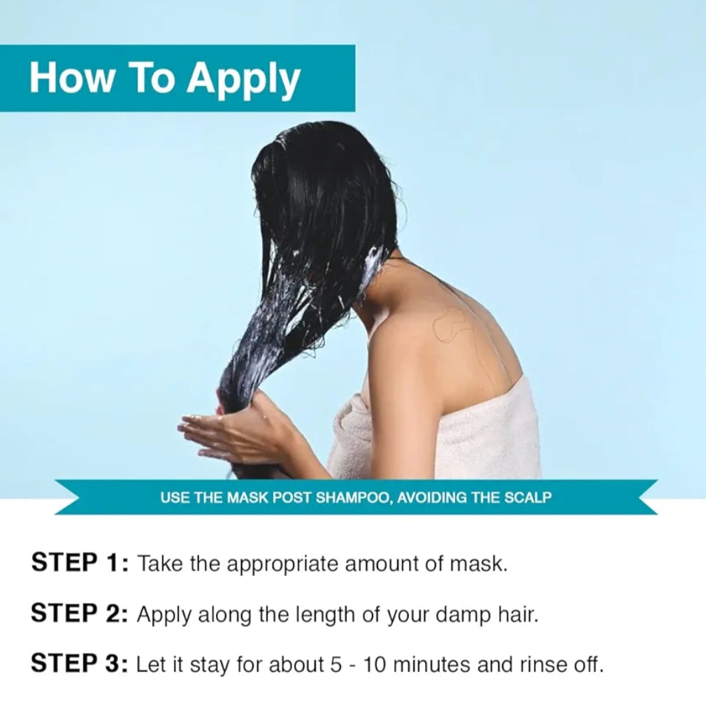 Hair Mask- Bare Anatomy EXPERT Damage Repair Mask with Ceramide A2 and Coconut Milk Protein. Designed to repair and strengthen damaged hair, provides 3x strengthening and improves texture & shine - 250gm