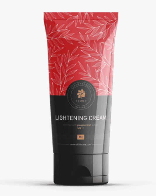 Brightening & Glowing Cream- Sweet Bliss Lightening Cream Enriched with Passion Fruit Extract and SPF-15 Protection 75gm