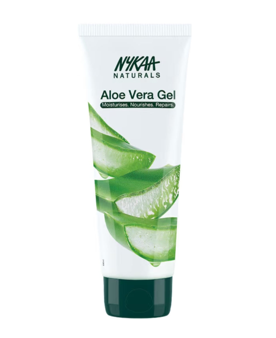 Aloe Vera Gel- Nykaa Naturals Multipurpose Aloe Vera Gel which Moisturises, Nourishes and Repairs the Skin, Face and Hairs 200ml