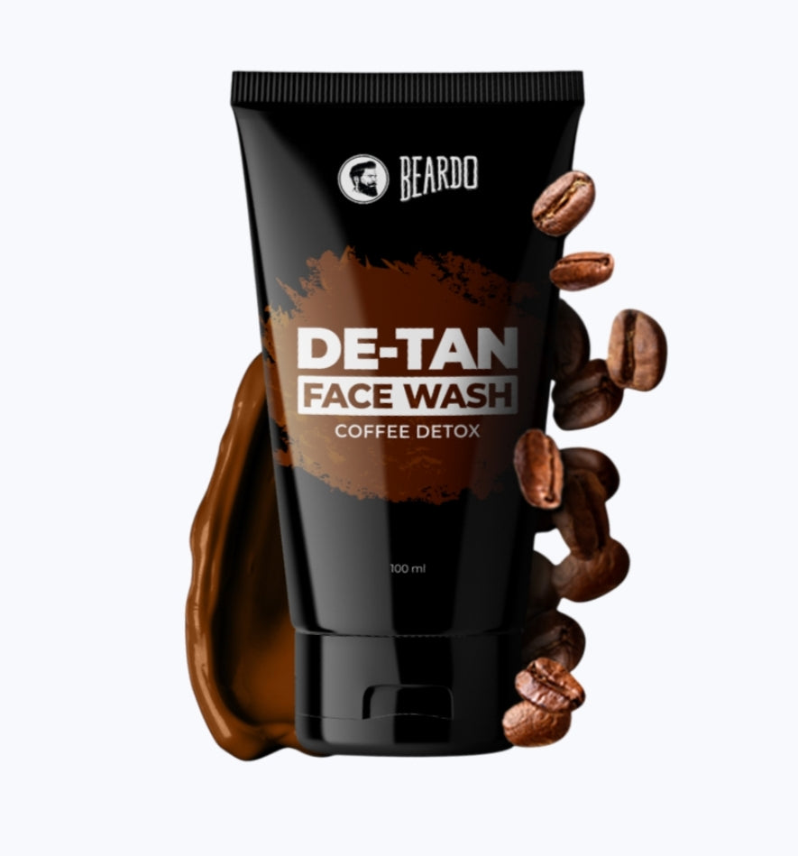 Face Wash- BEARDO DE-TAN Face Wash Coffee Detox 100ML