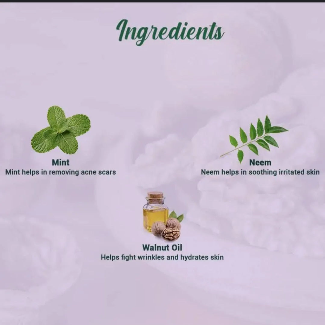 Face Scrub- Biotique Advanced Ayurveda Walnut Exfoliating & Policing Face Scrub 50gm
