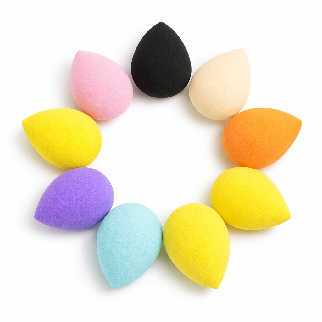 Makeup Puffs, Sponges & Blenders- Color Code's Soft & Silky Professional Premium Quality Sponge
