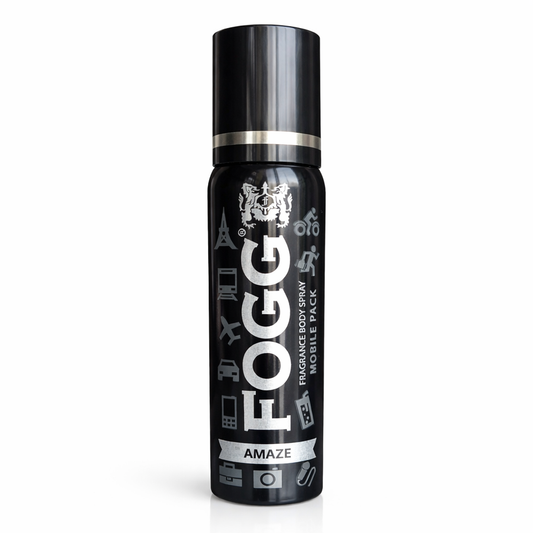 Perfumes & Deodorants- Fogg AMAZE Mobile Pack Long-Lasting Refreshing Fragrance Body Spray for Men - 25ml
