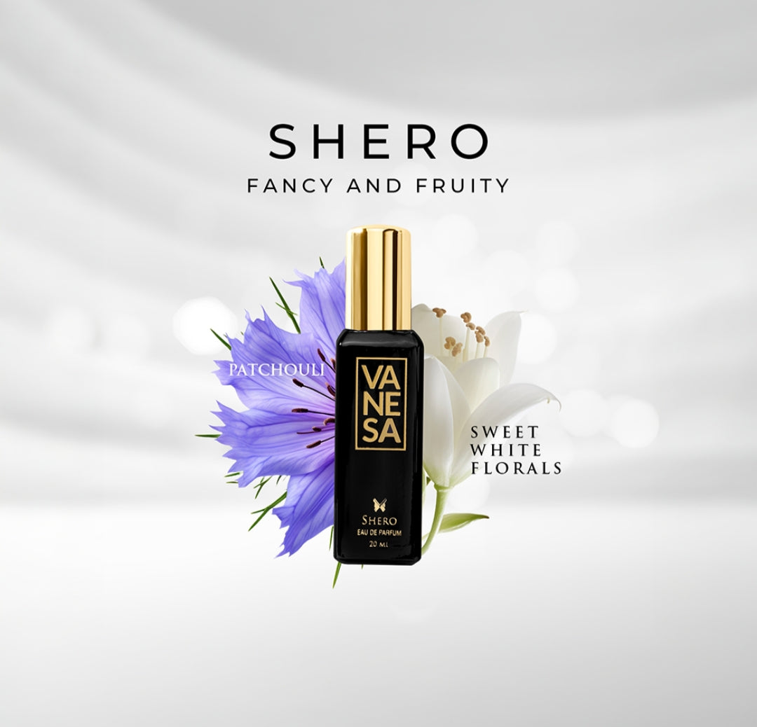 Perfumes & Deodorants- VANESA Divine Perfume Gift Set of 4 Perfumes (Shero, Magic Pearl, Mystique & Oud Love) 80ml (20ml each)