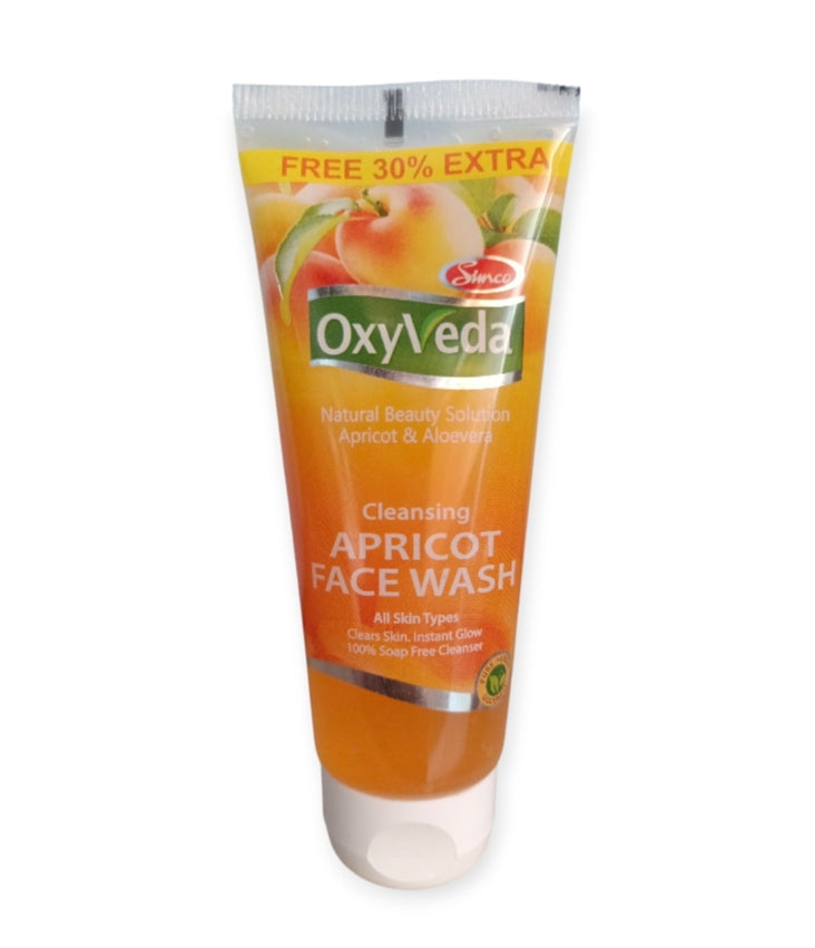Face Wash- Magical Combination of OxyVeda Purifying Neem Face Wash (65 ml) and Cleansing Apricot Face Wash (65ml)