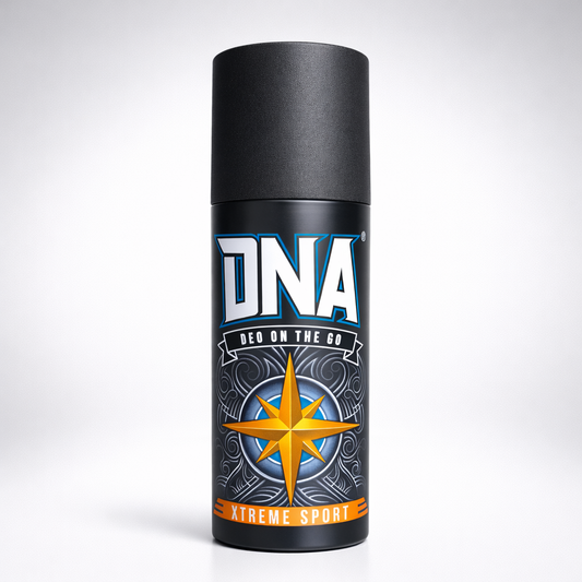 Perfumes & Deodorants- DNA's XTREME SPORT Deo On The Go Long-Lasting Fragrance Body Deodorant Spray with Sweat Buster - 150ml
