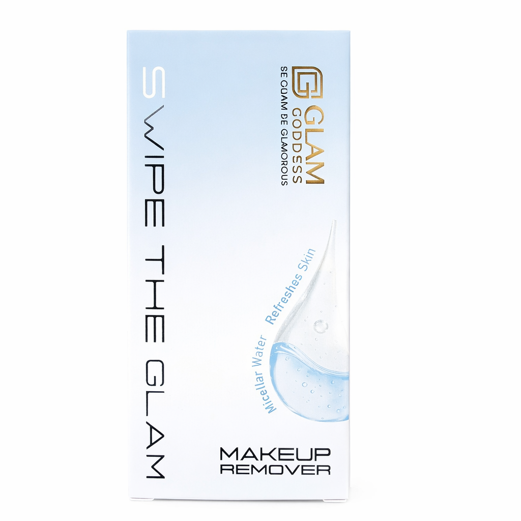 Makeup Remover- GLAM Goodness's Swipe The GLAM Makeup Remover Blue - 80ml