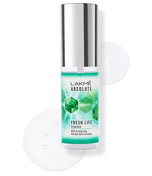 Face Toner- LAKME Absolute Fresh Life Essence with Energising Peridot Gem Extract 60ml