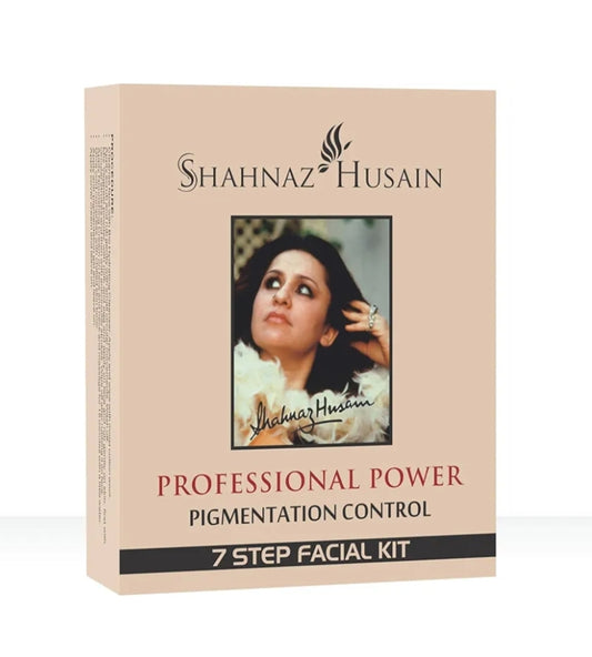 Facial Kit- Shahnaz Husain's Professional Power Pigmentation Control 7 Step Facial Kit (48gm+15ml)